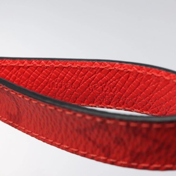 LOUIS VUITTON Taigalama Porte Cles Slim Dragonne Charm Red - Picture 6 of 6